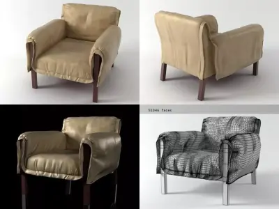 Kent fauteuil 3D model