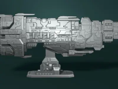 Marathon cruiser halo 3D print model
