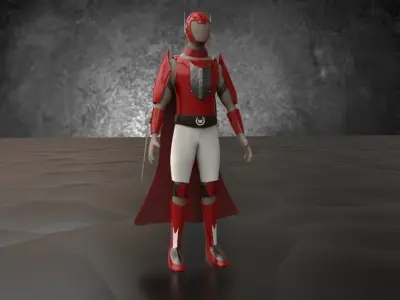 noneface asgaurdien Low-poly 3D model