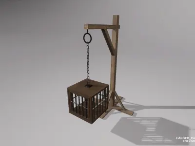 Game Ready  Fantasy Cages Pack Low-poly 3D model