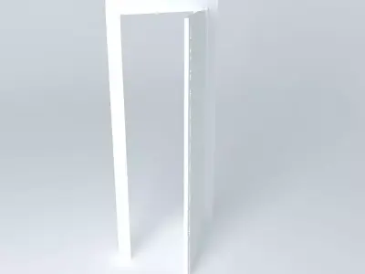 By white doors Free 3D model