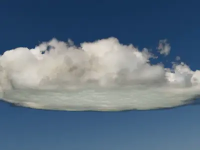 Clouds - Volumetric OpenVDB Cumulus Clouds 3D model