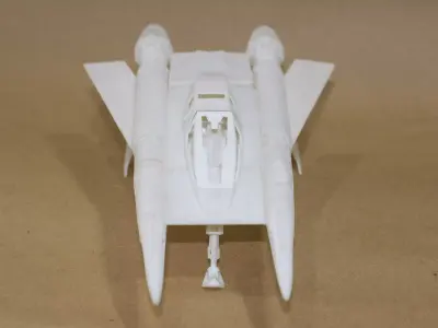Buck Rogers Thunderfighter 3D print model