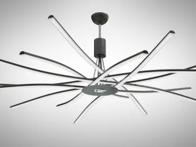 CeilingLight 1 Low-poly 3D model