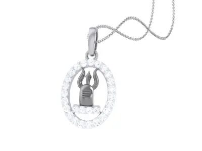 Spiritual Siva Pendant 3D print model