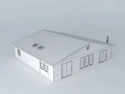 Tract House Free 3D model