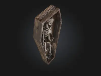 Resting Bones  Echoes of a Forgotten Past 3D model
