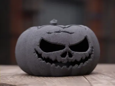 Amazing Pumpkin 006 3D print model