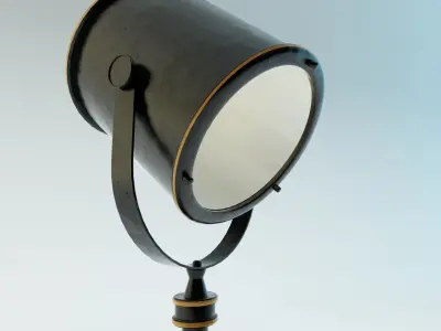 Yosemite Portable Tripod Floor Lamp  3D model