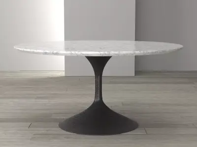 Aero Marble Dining Table 3D model