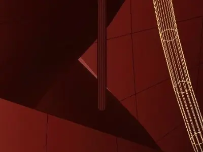 Aura Fumo chandelier 3D model