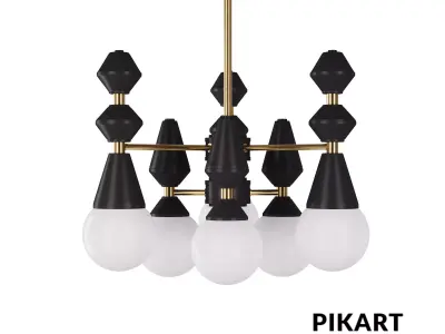 Chandelier Dome V6 SKU 5112 Free 3D model