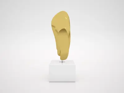 Trophy award conception 3D model