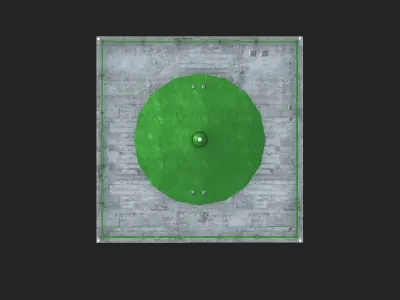 Breakwater Head Light Low-poly 3D model