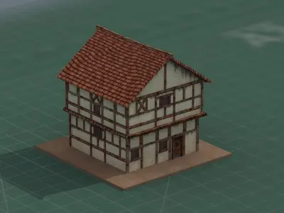 3D Print Model Ancient House 3D print model