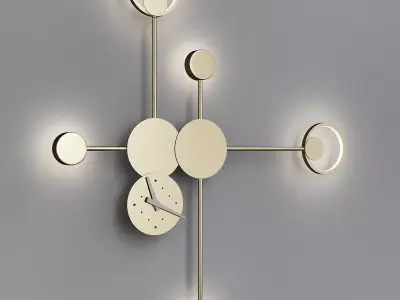 DAGVOR SCONCE Low-poly 3D model