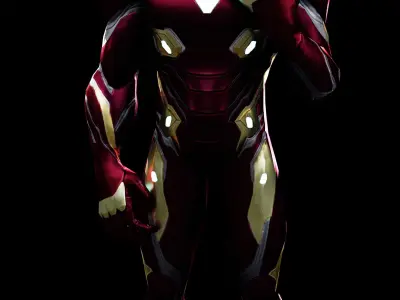 Ironman Endgame FBX 3D model