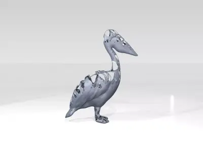 Pelican Dust Voronoi 3D model