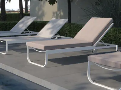 Lettino Sun Lounger 3D model