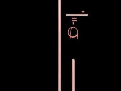 HIE Game Ready Utility Pole Set Low-poly 3D model