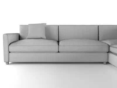 Hooker Furniture - Marq Quinton Sectional 3D model