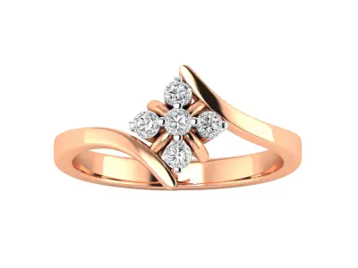 Women Ring 3D print model 49
