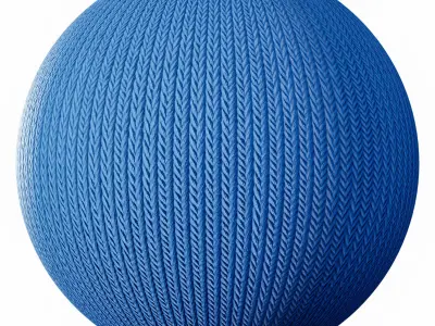 Knitted Wool Fabric Pbr Seamless -01 Texture