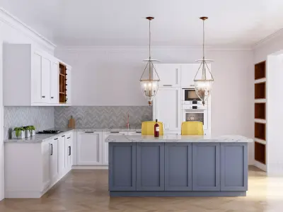 Kitchen Milton 3D model