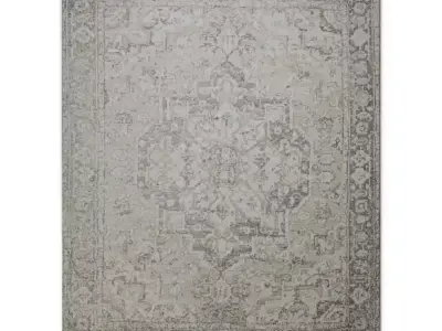 Shayla Hand Tufted Rug Low-poly 3D model