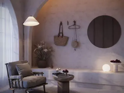 Seating Nook 3D model