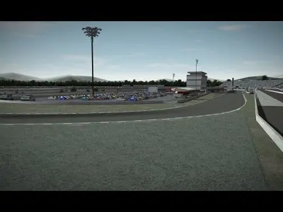 Twin Ring Motegi Road Course and Oval Game Ready Low-poly 3D model