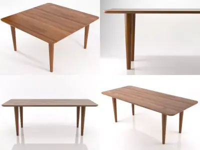 Kalahari Table 3D model