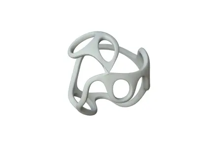 SciFi Cube Object No 22587 Low Poly Shape Texture