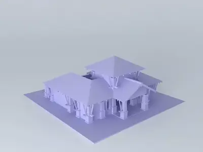 Public Rest Room 3D model