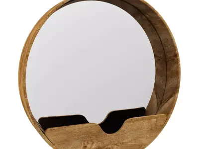 mirror round wall 60 3D model