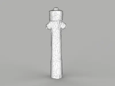 Fire Hydrant 2 Low-poly 3D model