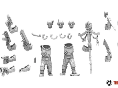 Ironblood - Foremen 3D print model