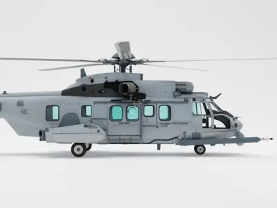  Eurocopter EC725 Caracal Tactical Transport Helicopter 