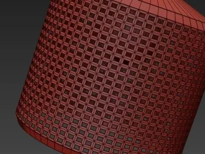 Riddle Single Table Light 3D model