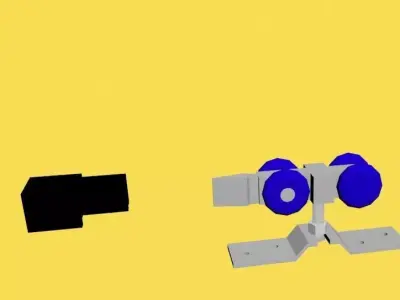 rollers for sliding door Free 3D model