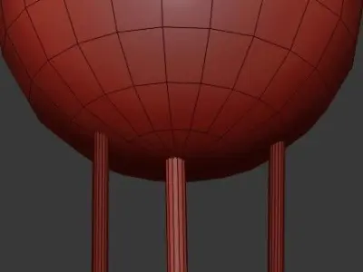 Untitled starburst pendant light 3D model