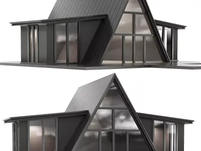 The Black Chalet 3D model