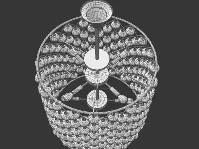 Lamp Zig Zag Timothy Oulton - Home Concept 2018 3D model