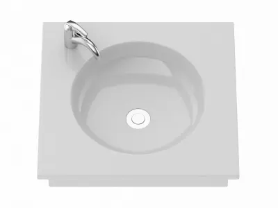 TOTO SELF RIMMING LAVATORY 3D model