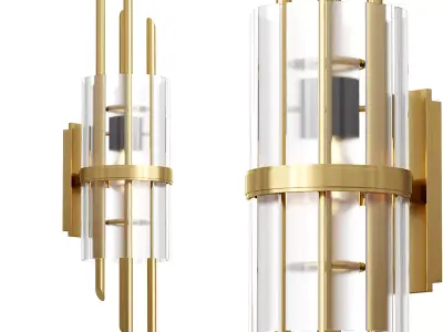 Symphony Wall Light By Luxdeco 3D model
