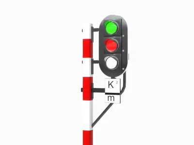 Rail Signaling 3D model