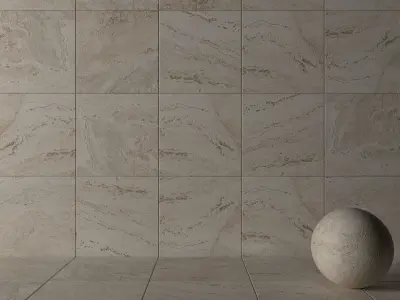 Stone Wall Tiles Antico Ivory 80x80 Set 2 Texture