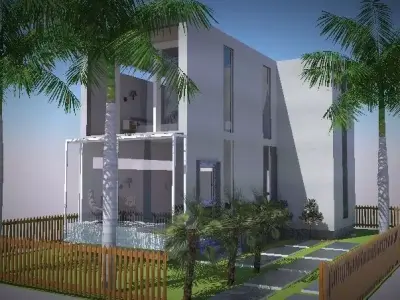 Modern  House 3D model