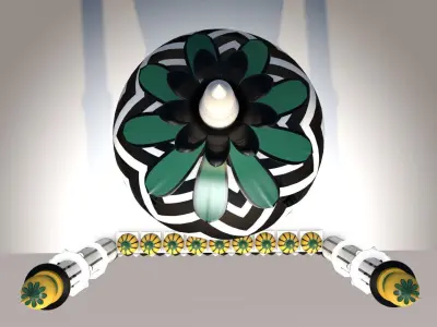 Ala Hazrat Imam Ahmad Raza Shrine 3D 3D model