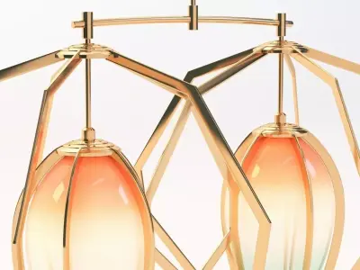 Bec Brittain Twin Vise Pendant 3D model